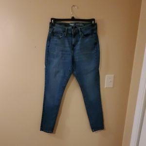 Mossimo size 12 R jeans high rise skinny